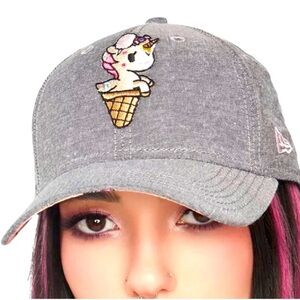 ❤️ Tokidoki Rainbow Unicorn Ice Cream Unicorno Cap Hat NWOT